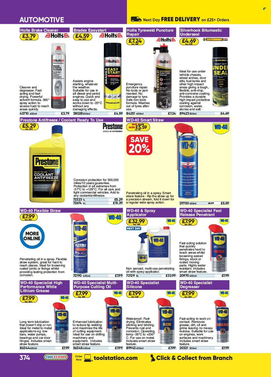 Toolstation offer . Page 374.
