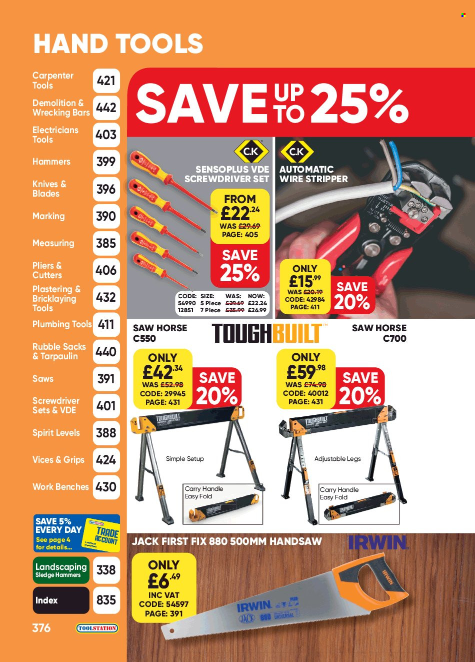 Toolstation offer . Page 376.