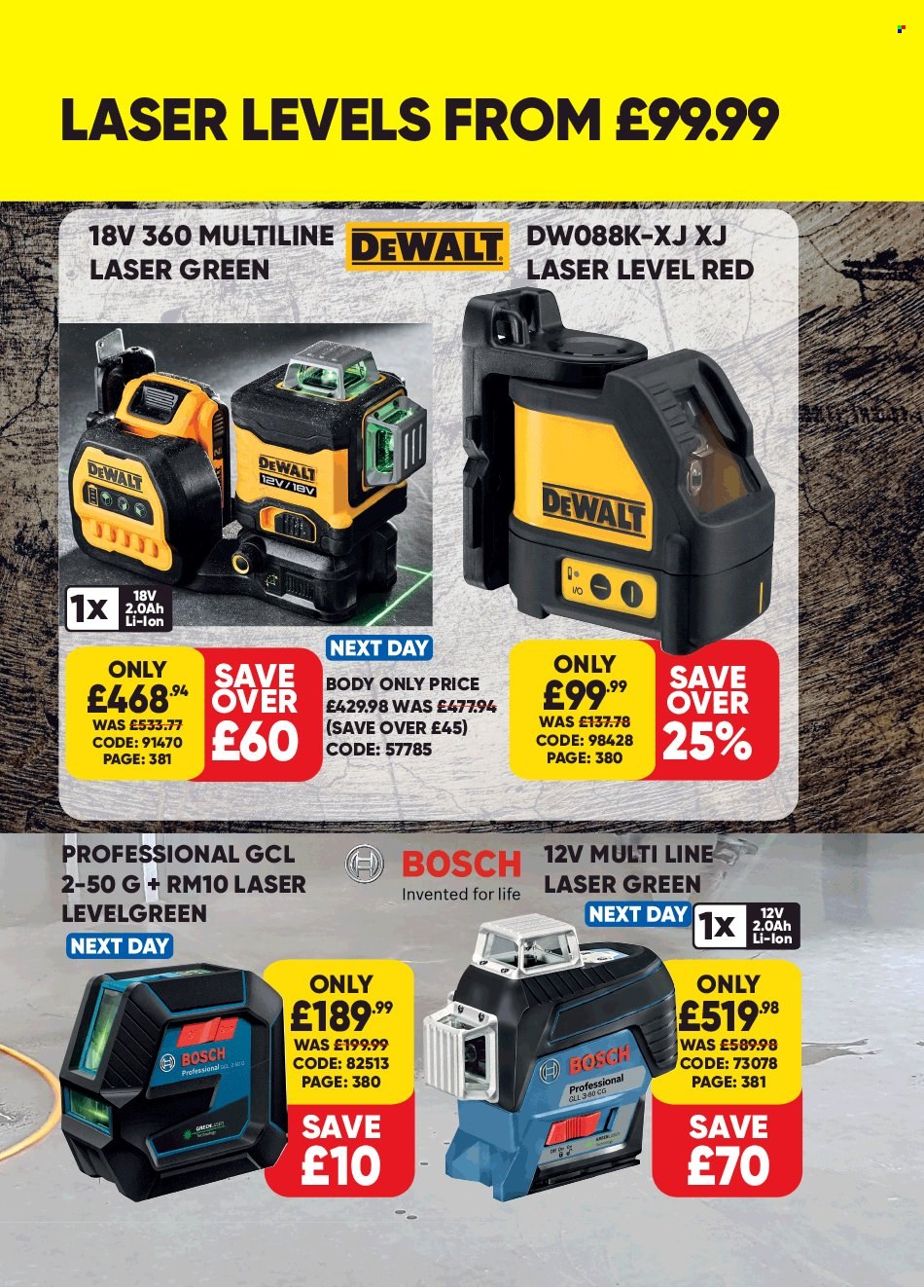 Toolstation offer . Page 382.