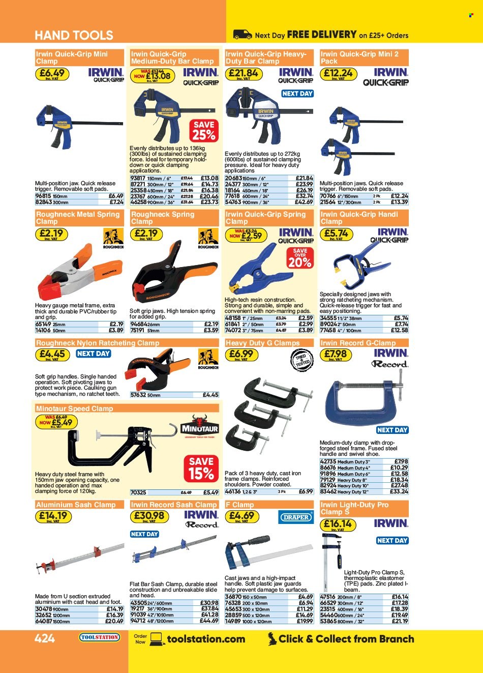 Toolstation offer . Page 424.