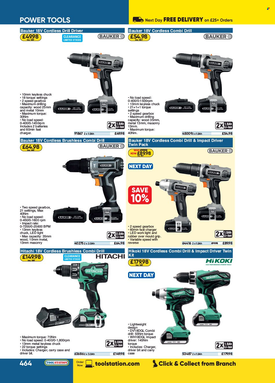Toolstation offer . Page 464.