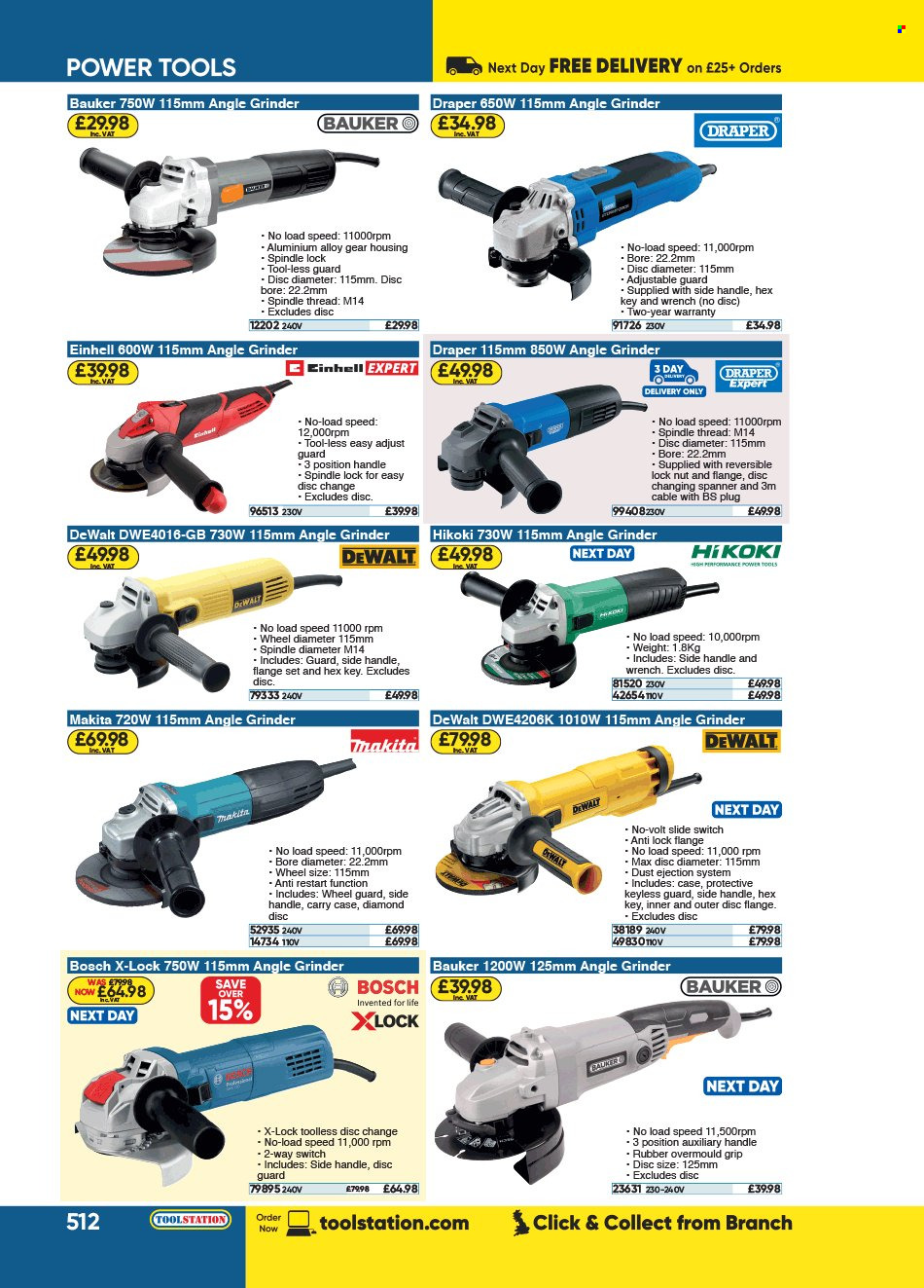 Toolstation offer . Page 512.
