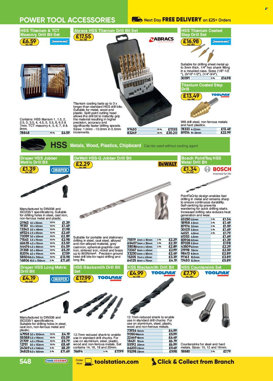 Toolstation offer . Page 548.