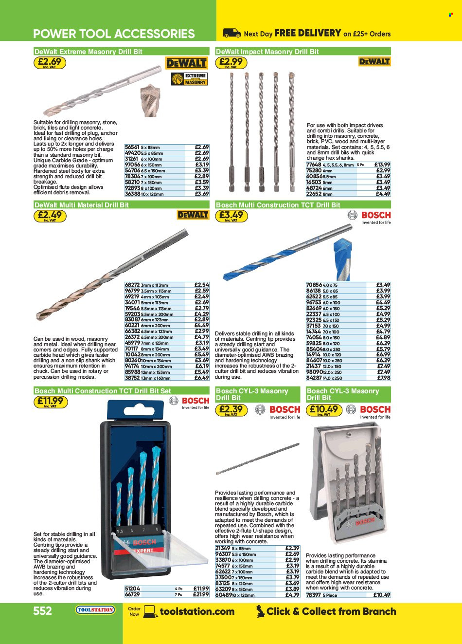 Toolstation offer . Page 552.