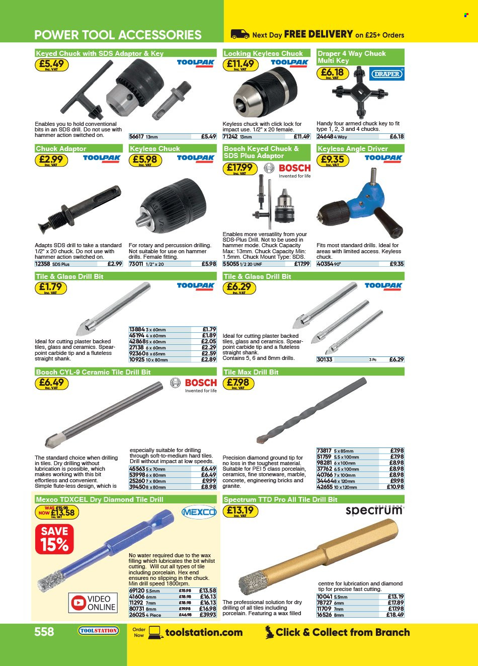 Toolstation offer . Page 558.