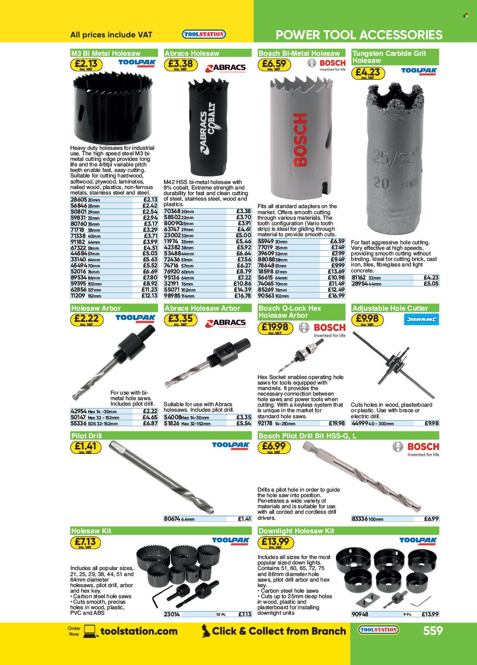 Toolstation offer . Page 559.