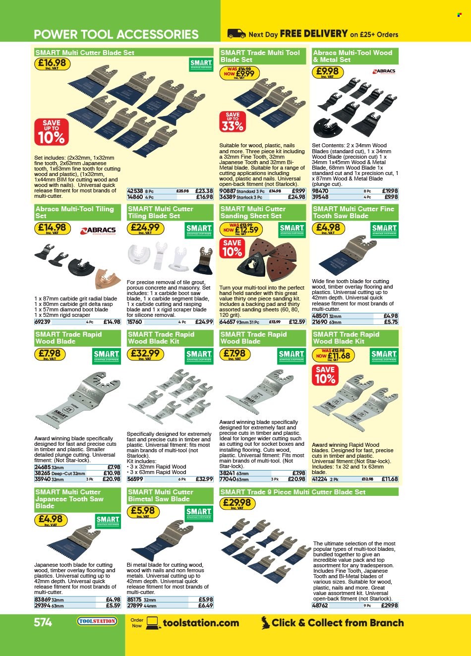 Toolstation offer . Page 574.