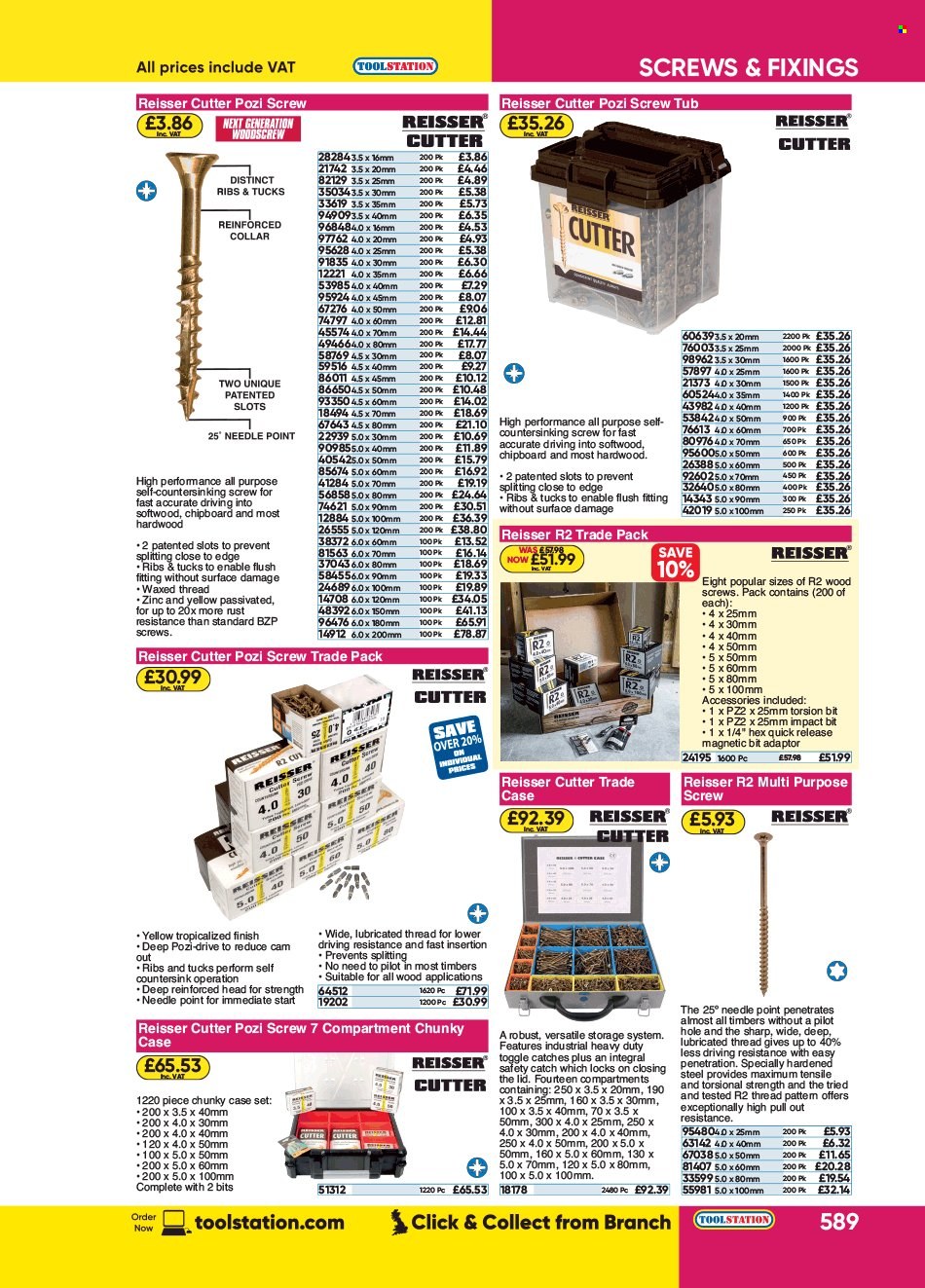 Toolstation offer . Page 589.