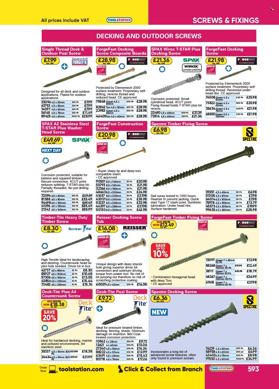 Toolstation offer . Page 593.