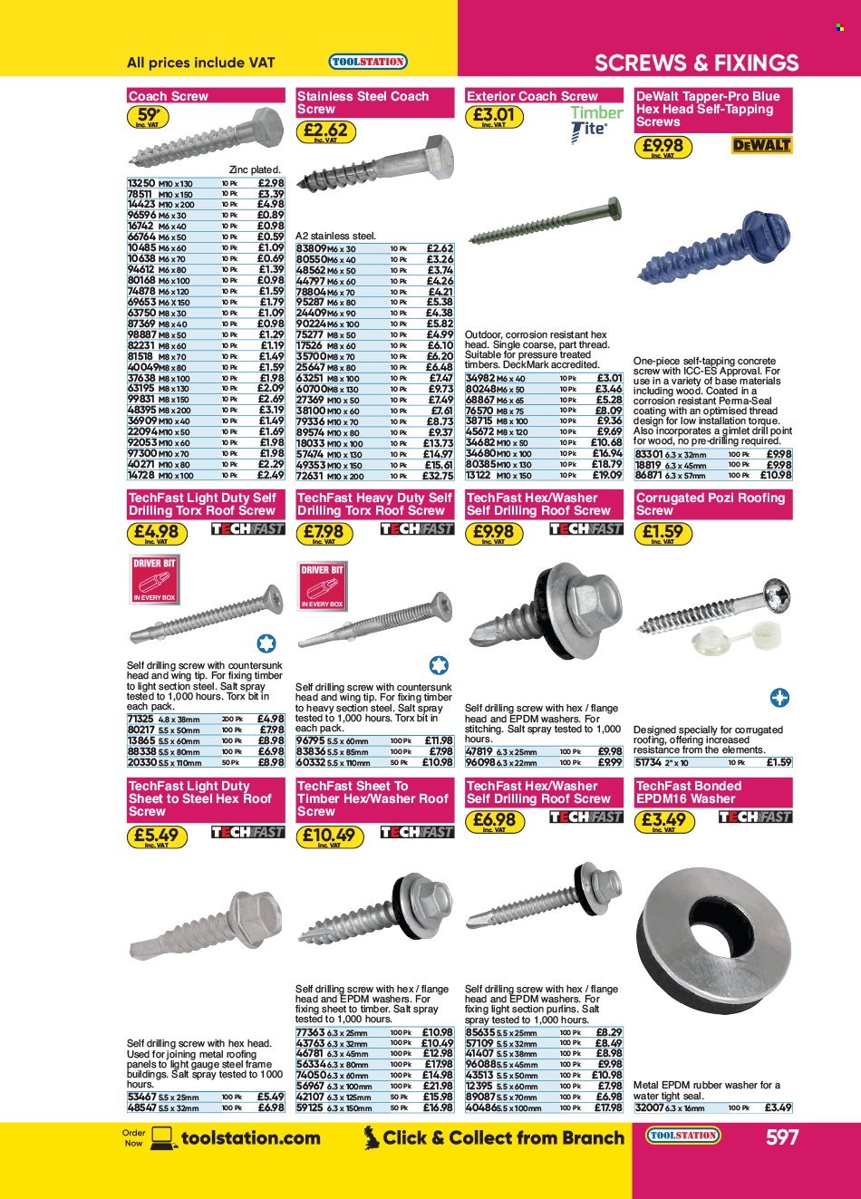 Toolstation offer . Page 597.