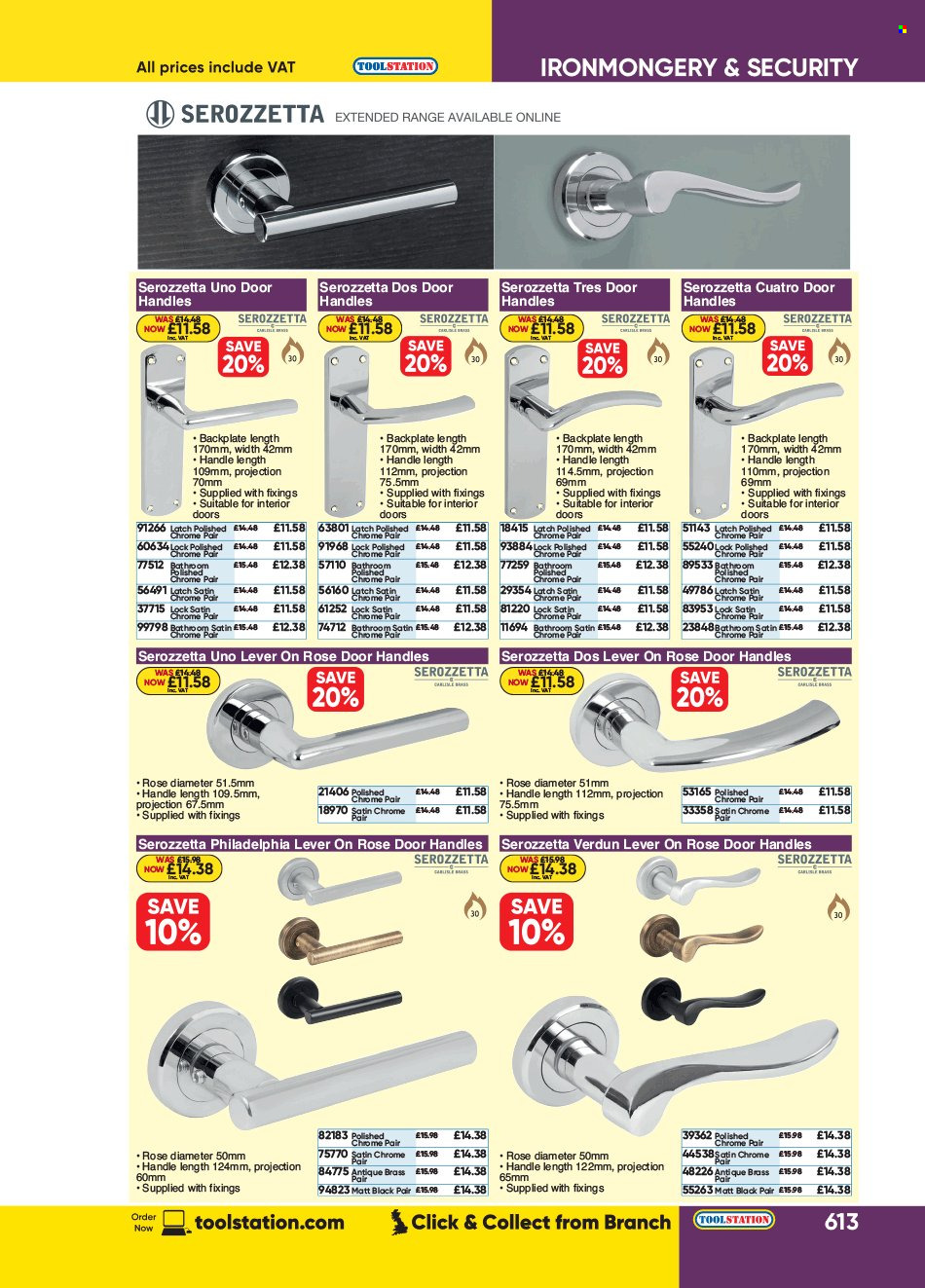 Toolstation offer . Page 613.