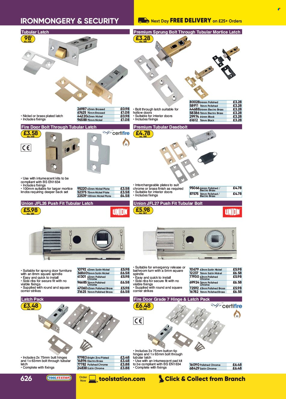 Toolstation offer . Page 626.