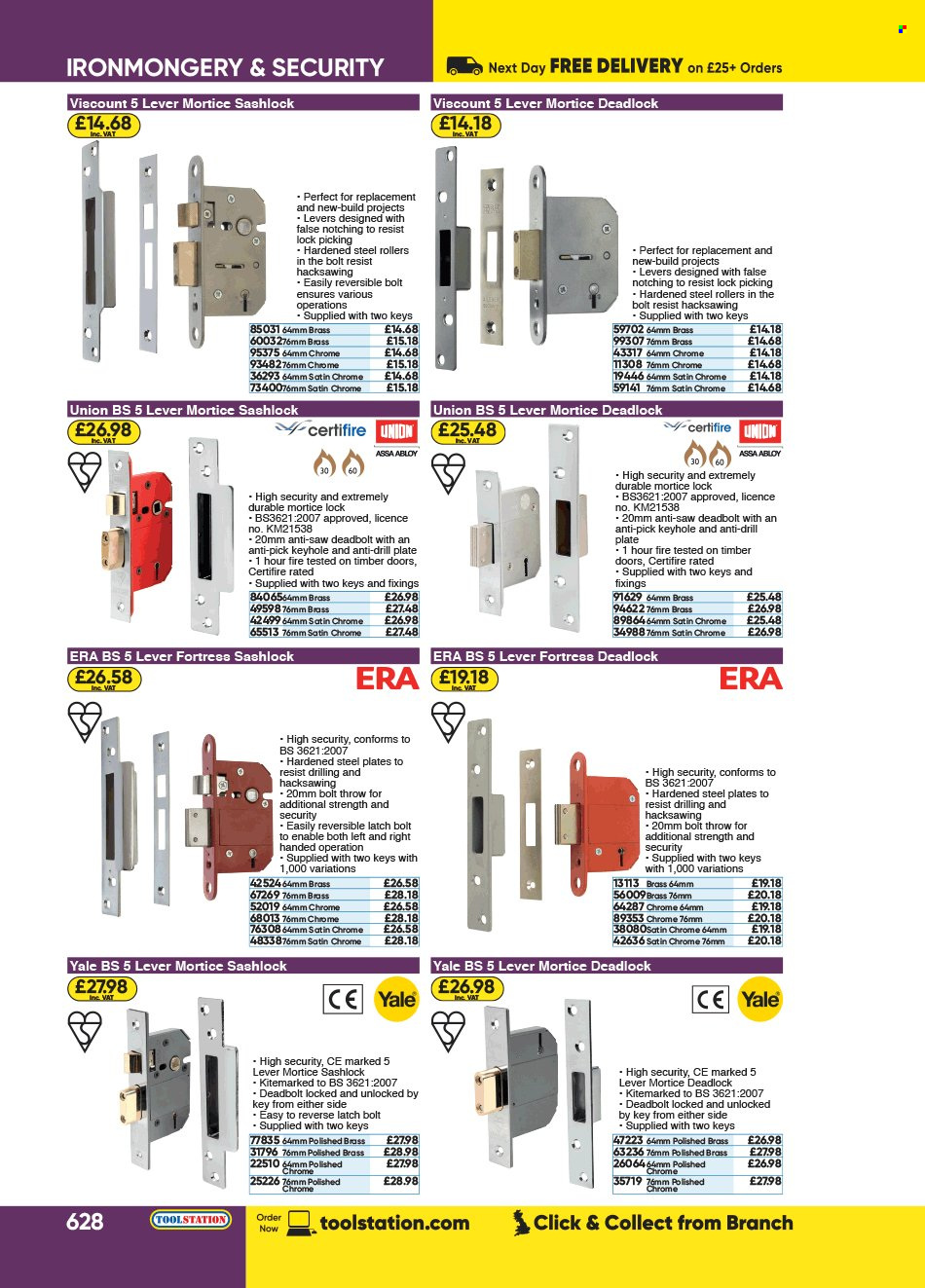 Toolstation offer . Page 628.