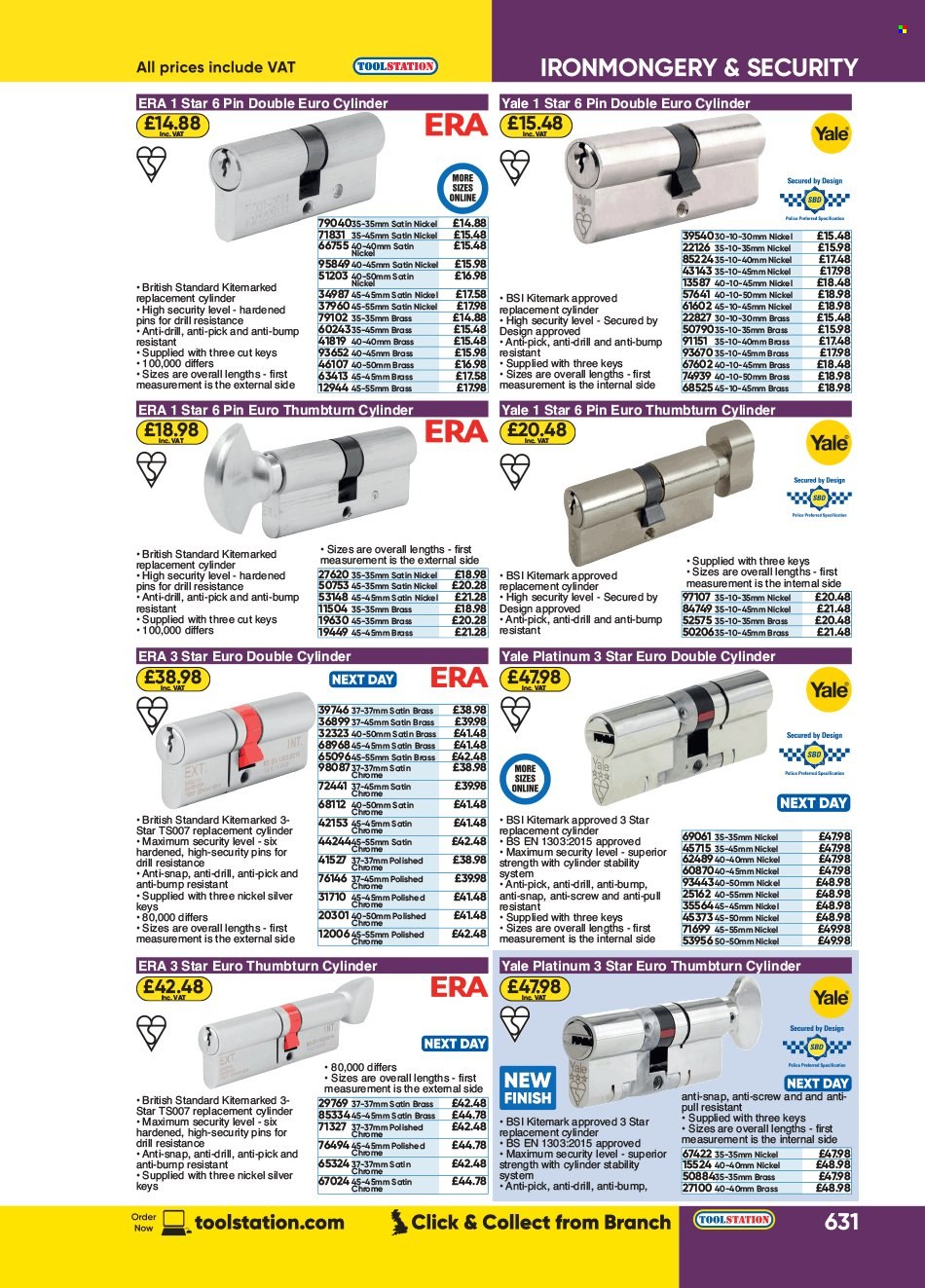 Toolstation offer . Page 631.