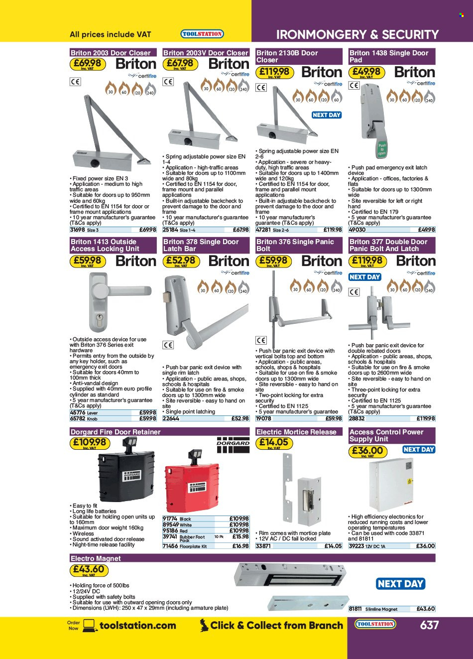 Toolstation offer . Page 637.