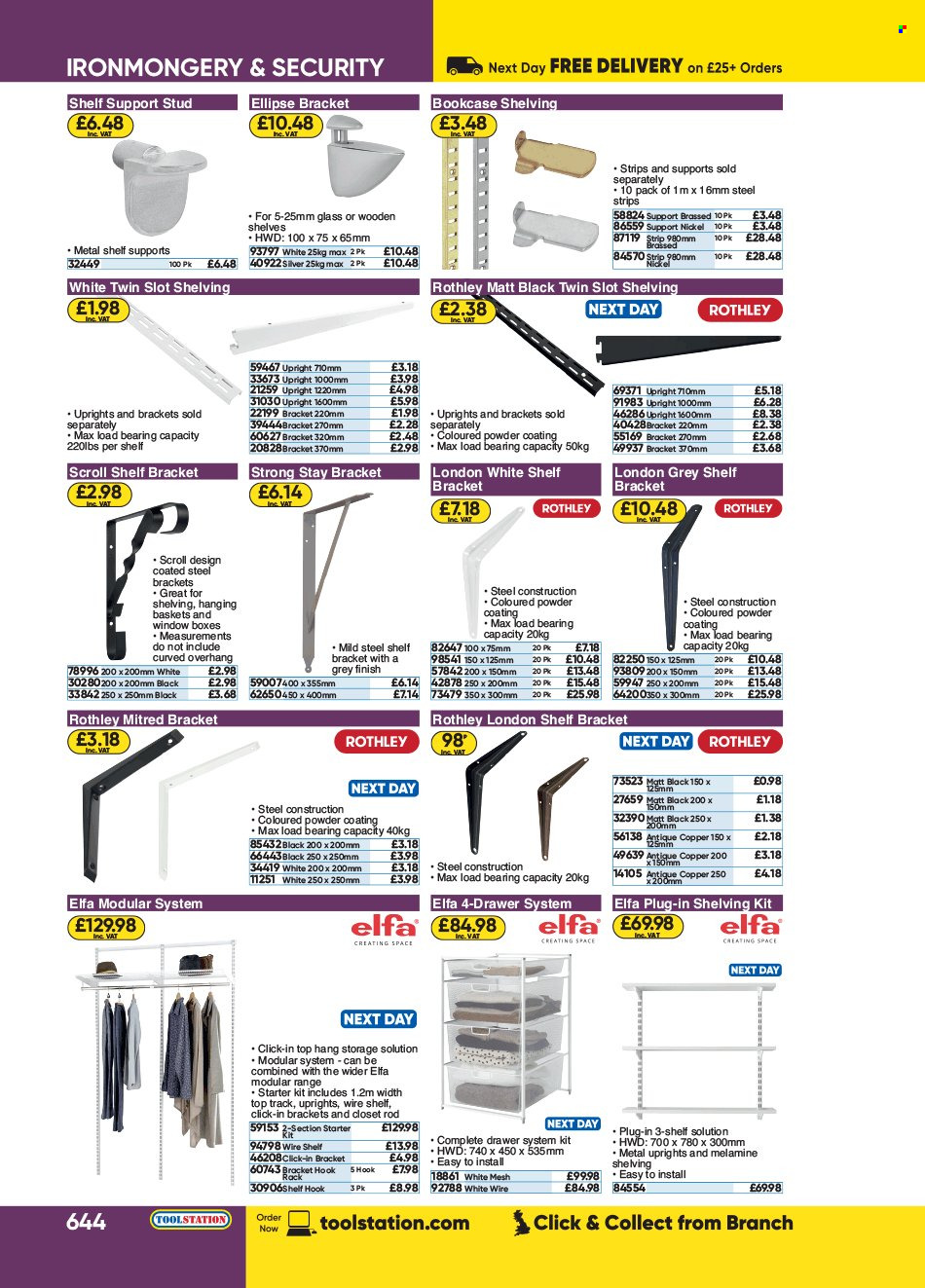 Toolstation offer . Page 644.