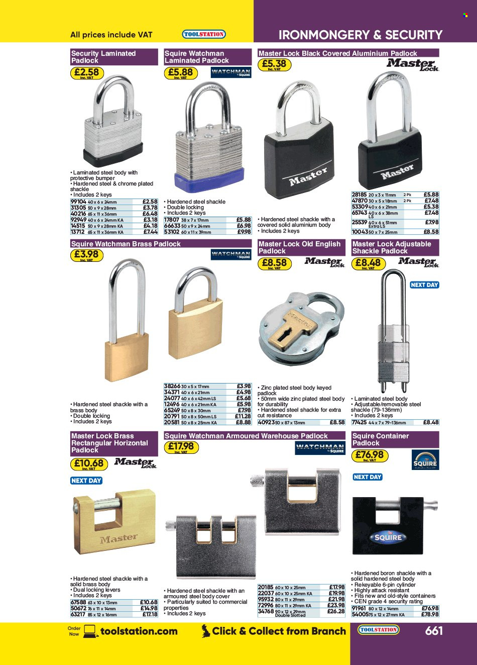Toolstation offer . Page 661.