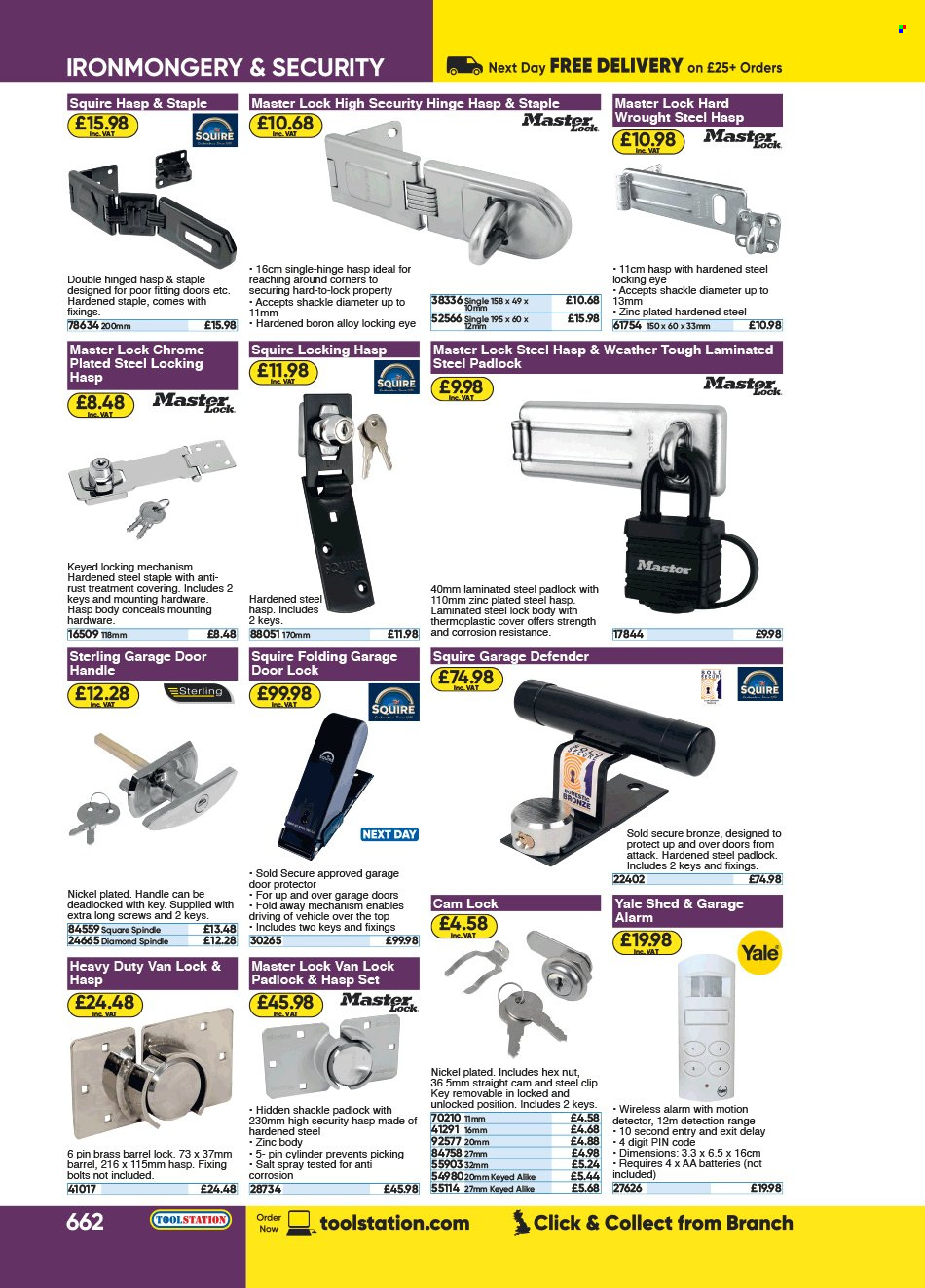 Toolstation offer . Page 662.