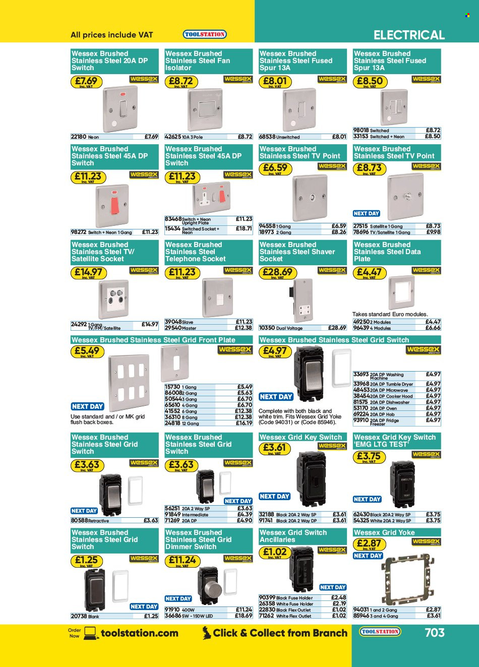 Toolstation offer . Page 703.