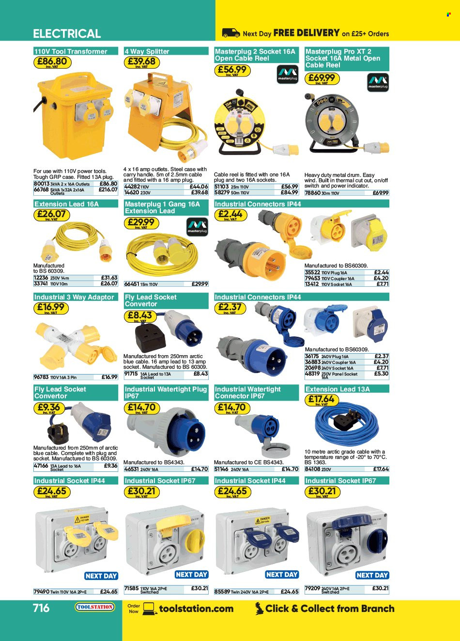 Toolstation offer . Page 716.