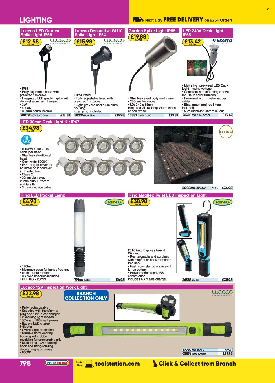 Toolstation offer . Page 798.