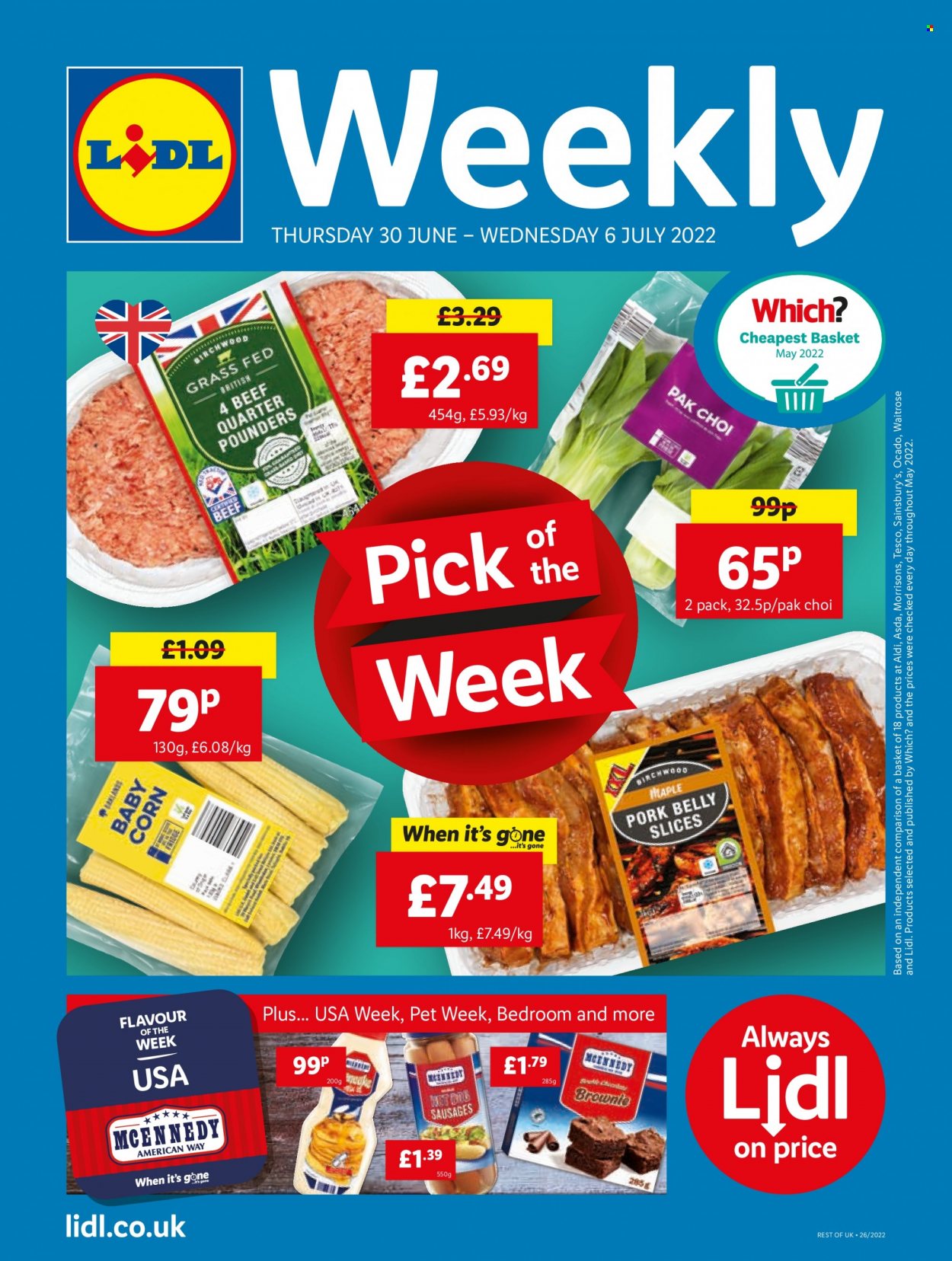 Lidl offer  - 30.6.2022 - 6.7.2022. Page 1.
